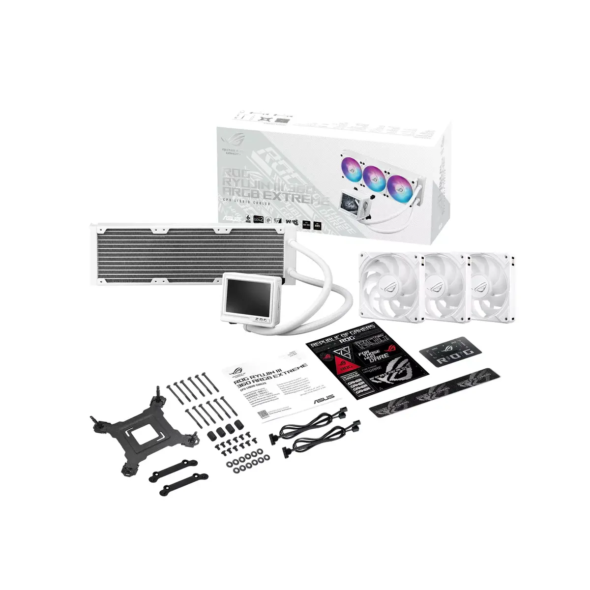 Asus ROG Ryujin III 360 ARGB EXTREME WHT liquid cooler Photo 18