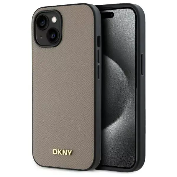 Ciets DKNY DKHMP15SPGHLME vāciņš priekš iPhone 15 6.1" Photo 7