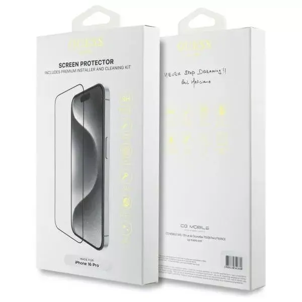 GUESS Aizsargstikls iPhone 16 Pro 6.3" Photo 2