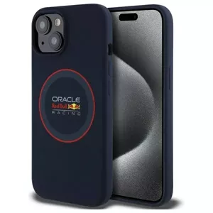 hardcase Red Bull RBHMP14S24SIILVR iPhone 14 6.1-inch navy silicone MagSafe protective case
