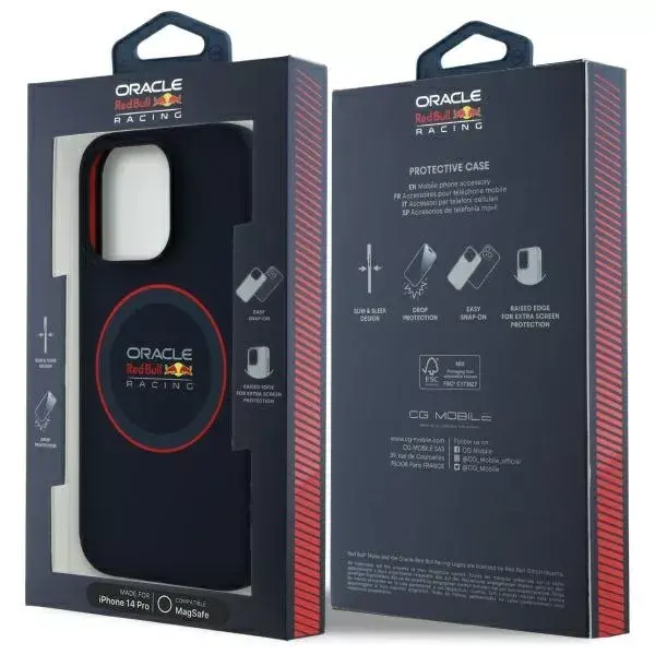 Hardcase red bull RBHMP14L24SIILVR iPhone 14 Pro чехол Photo 3