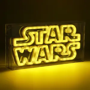 LED neon light Paladone Star Wars design PP13123SW — decorative LED sign for wall or shelf