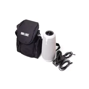 Soft-sided carrying case for Meeting Owl by Owl Labs, polyester cover, black, 310 g