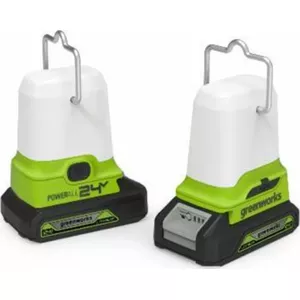 Work Light GreenWorks G24LA700 24V LED portable lamp for outdoor and workshop use