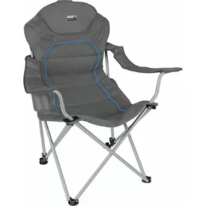 High Peak Alicante 44117 Camping Chair 4 Legs Blue Grey 120 kg Capacity