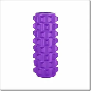 Foam Massage Roller HMS FS107 — fitness massage roller, purple