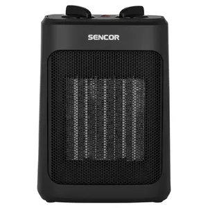 Keramiskais sildītājs Sencor SFH7601BK — PTC 900/1300/2000 W, priekš 10–15 m², ar ventilatoru un drošības izslēgšanos