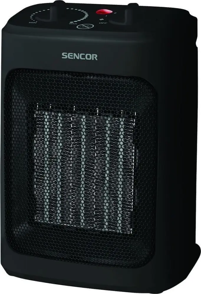 Keramiskais iekštelpu sildītājs Sencor SFH 7601BK