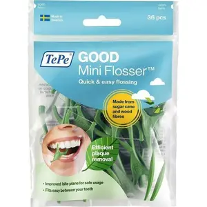 Interdental Flossers TePe Mini Flosser, pack of 36 — TePe compact interdental picks