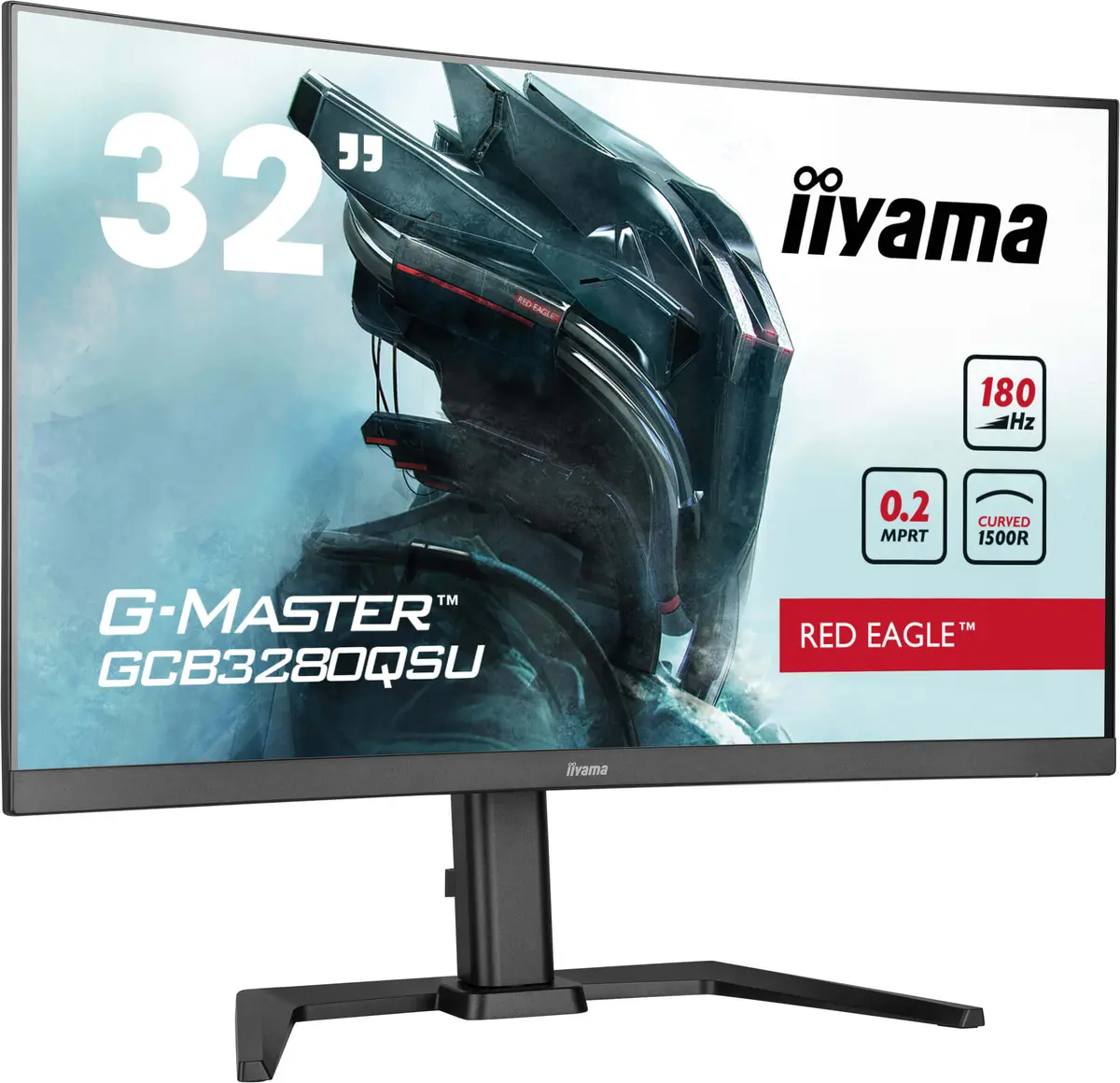 Iiyama G-MASTER GCB3280QSU-B2 Izliekts spēļu monitors