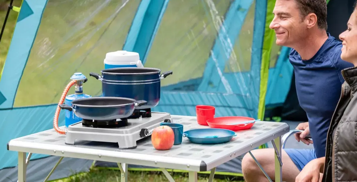 Campingaz Camping Cook CV 2-Burner Gas Stove Photo 5