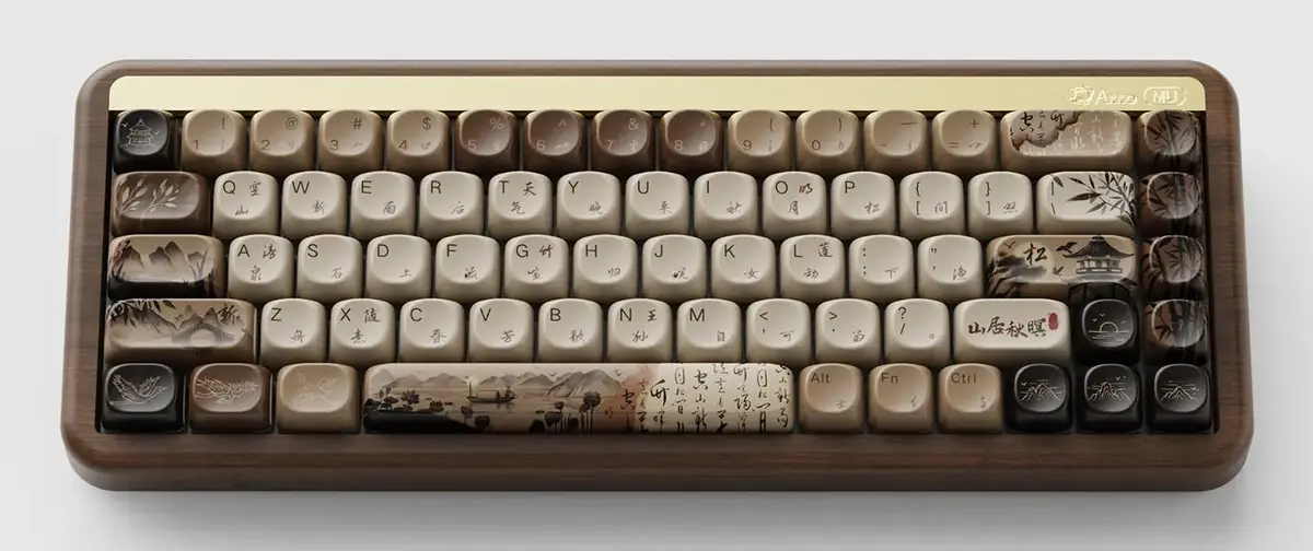Akko MU01 Mountain Seclusion 65% Mechanical Gaming Keyboard Photo 2
