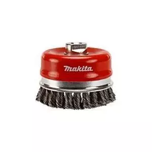 Чашечная щетка Makita P-04472 100 мм — для стали, краски, чугуна, ржавчины, сварочных кромок