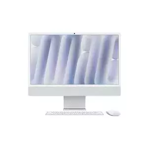 Dators Apple iMac 24'' Silber CTO M4 10-Core CPU 8GB RAM 256GB SSD GPU macOS