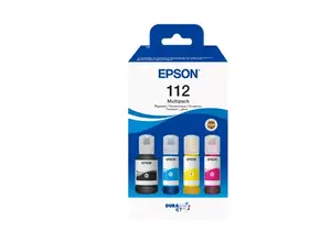 Ink tank Epson EcoTank 112 4-colour multipack — Black, Cyan, Magenta, Yellow