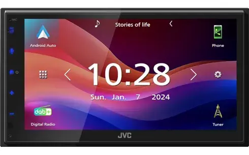Auto mediju uztvērējs JVC KW-M595DBT Photo 9