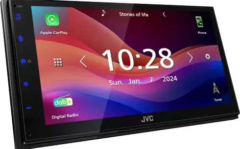 Auto mediju uztvērējs JVC KW-M595DBT Photo 10