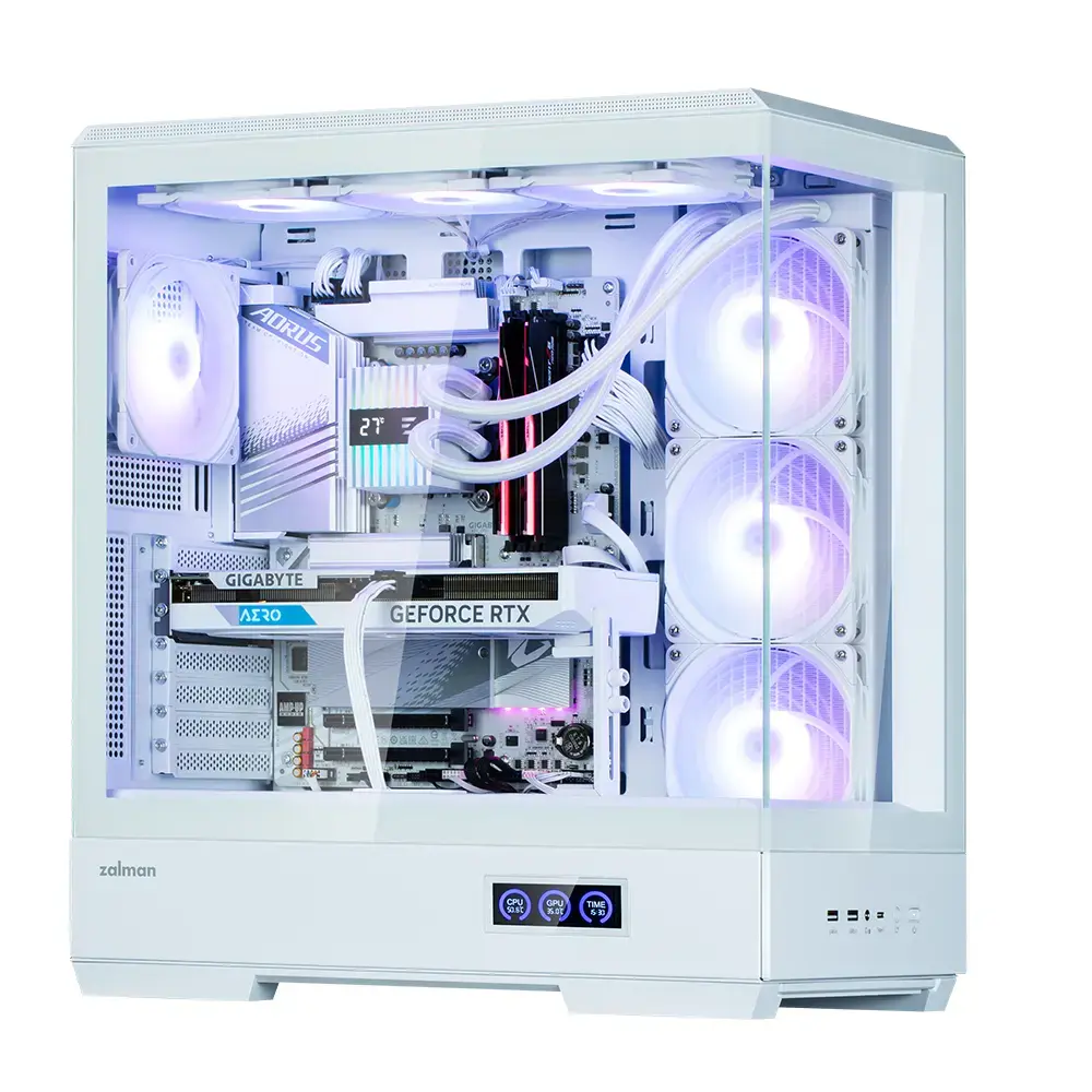 Datora korpuss Zalman P50 DS White Photo 4