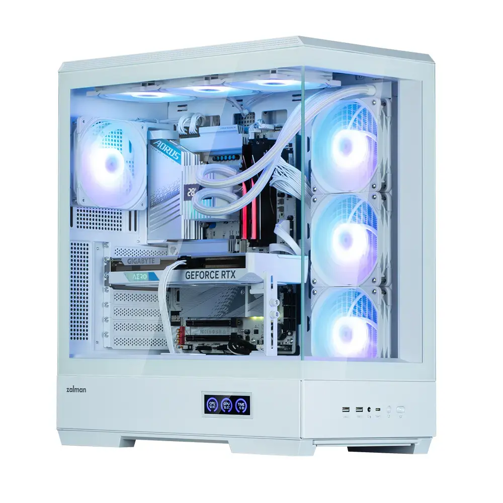 Datora korpuss Zalman P50 DS White Photo 5