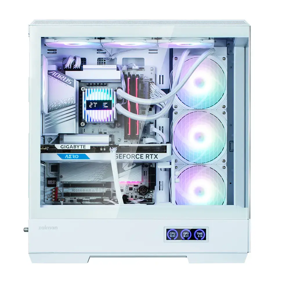 Datora korpuss Zalman P50 DS White Photo 6