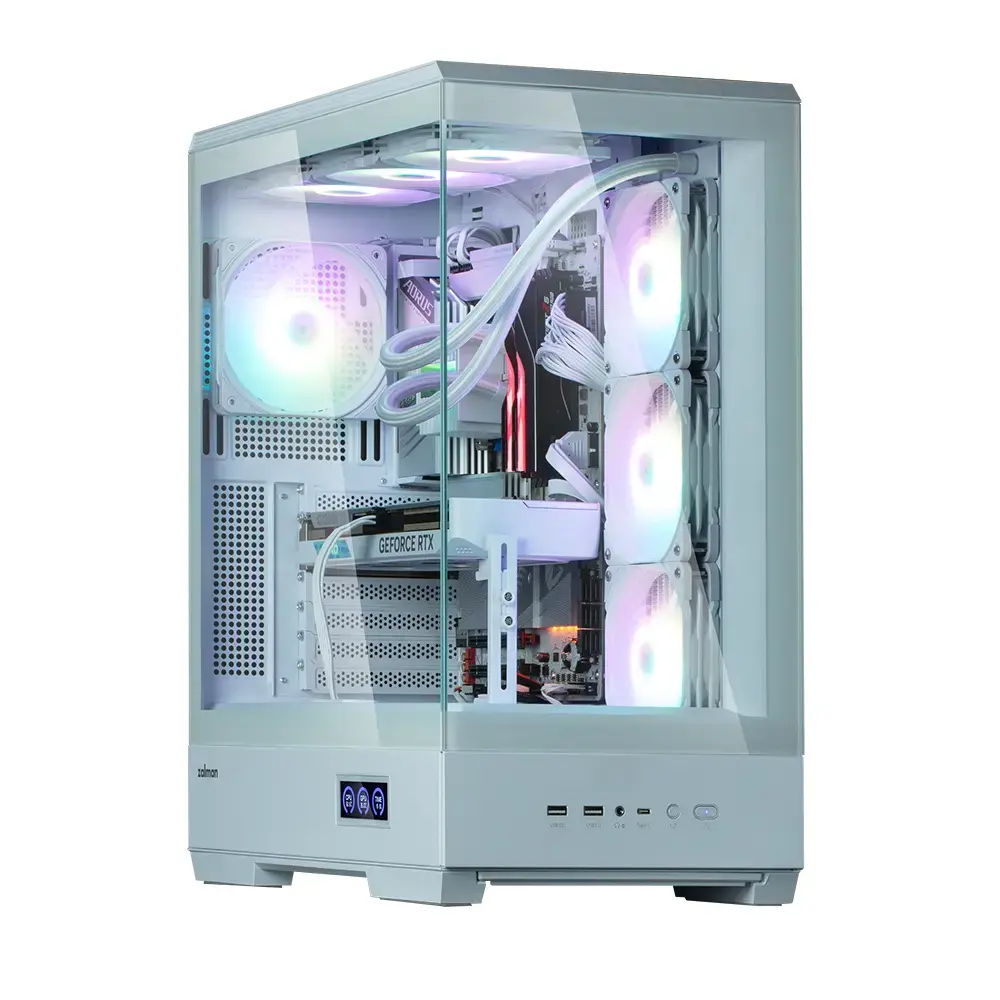 Datora korpuss Zalman P50 DS White Photo 9