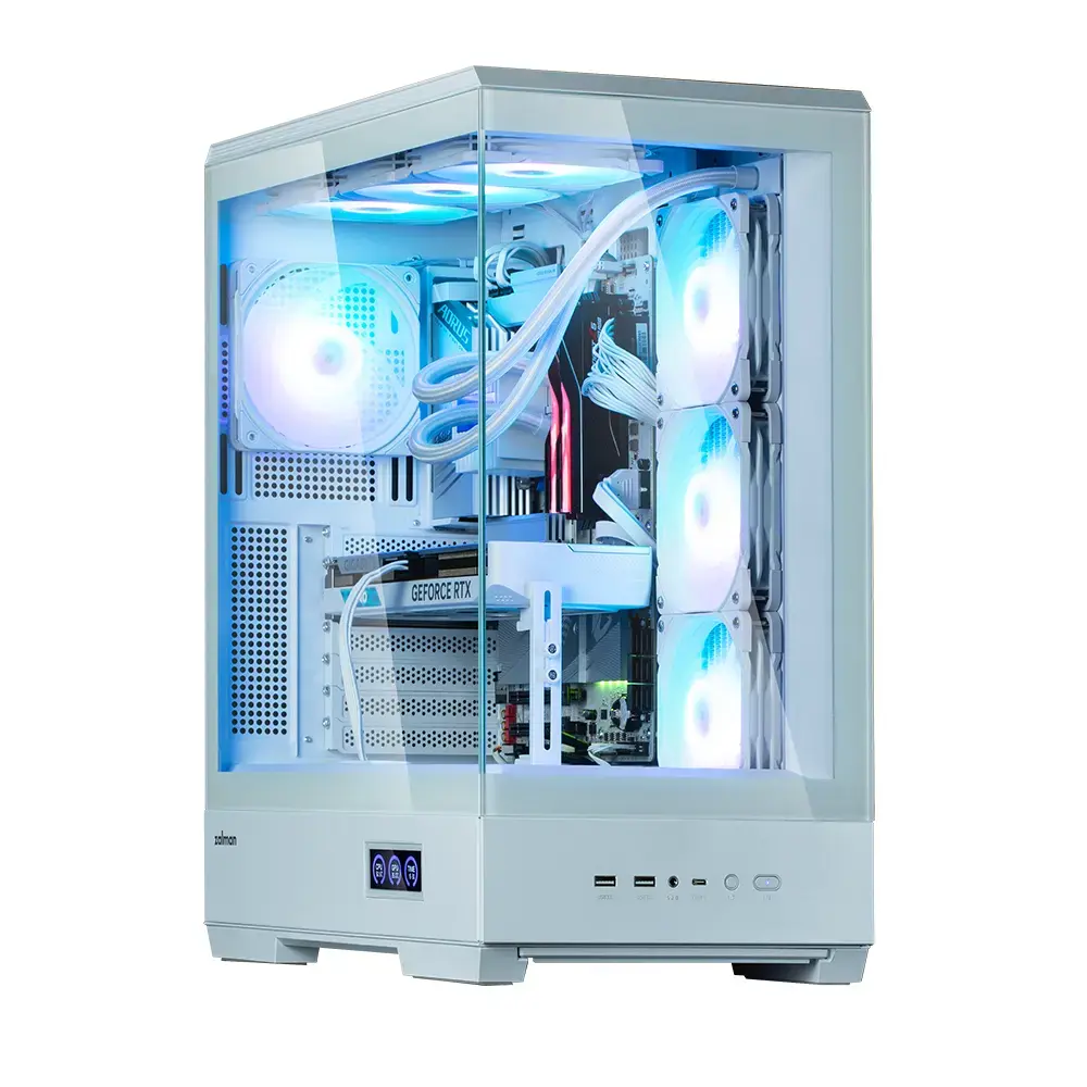 Datora korpuss Zalman P50 DS White Photo 10