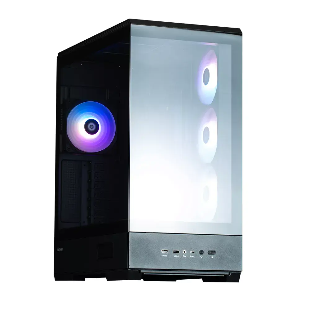 Datora korpuss Zalman P50 DS Black Photo 10