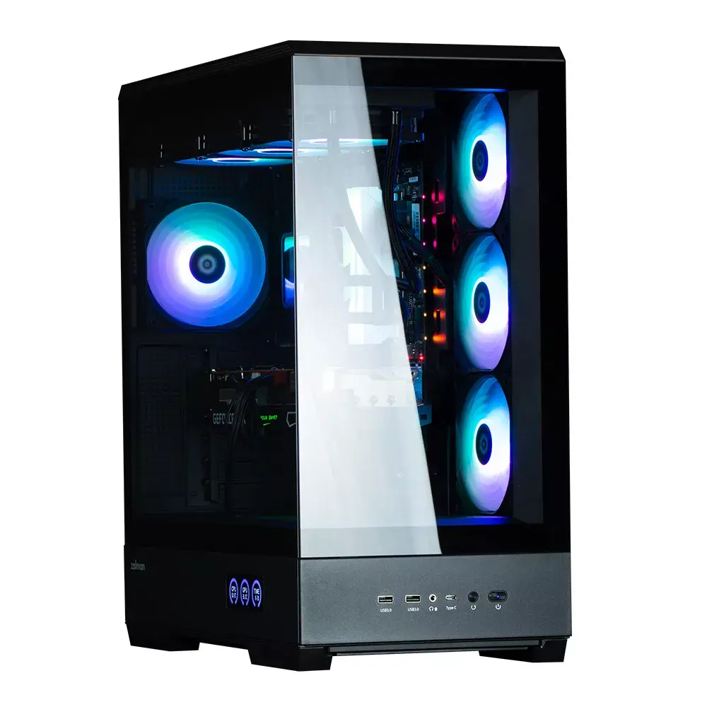 Datora korpuss Zalman P50 DS Black Photo 14
