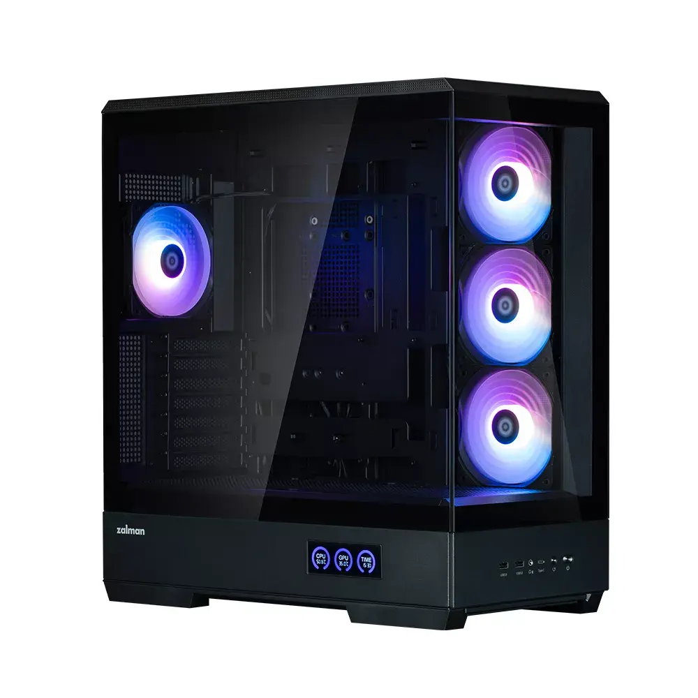 Datora korpuss Zalman P50 DS Black Photo 18