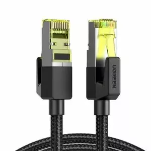 Ethernet RJ45 Cat 7 cable UGREEN NW150 80424, 10 Gbps, 3 m, black