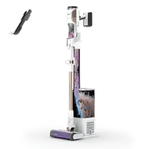 Bezvadu vertikālais putekļu sūcējs Shark IW3612EU sausajai tīrīšanai bez maisa 240 W balts 0.42 L 60 min darbības laiks