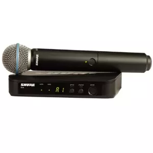 Mikrofons Shure BLX24E/B58-K3E vokālā sistēma W/BETA58