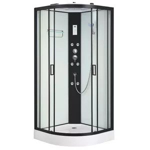 Shower cabin AMUE AMO-0545-9 90×90×215 cm massage cabin with integrated shower functions