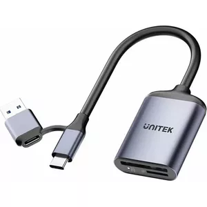 Card reader Unitek R1018E01 — 2‑in‑1 SD4.0 and MicroSD4.0 card reader