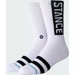 Zeķes Stance OG Crew baltas — Stance M556D17OGG-WHT-L, vidēja garuma, 1 pāris
