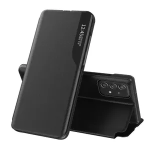 Чехол-книжка Fusion accessories для Samsung A13 5G (A136) — эко-кожа, чёрный
