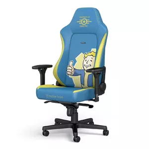 PC gaming chair noblechairs NBL-HRO-PU-FVT Padded seat Blue Yellow