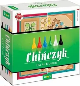 Board game Jawa Chińczyk – classic roll-and-move family game, 4 players, pieces and dice included