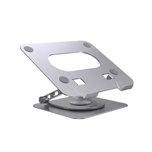 Laptop stand Unitek OT180SL01 Aluminium for 25.4–40.6 cm (10"–16") screens, 360° swivel, 0–180° tilt