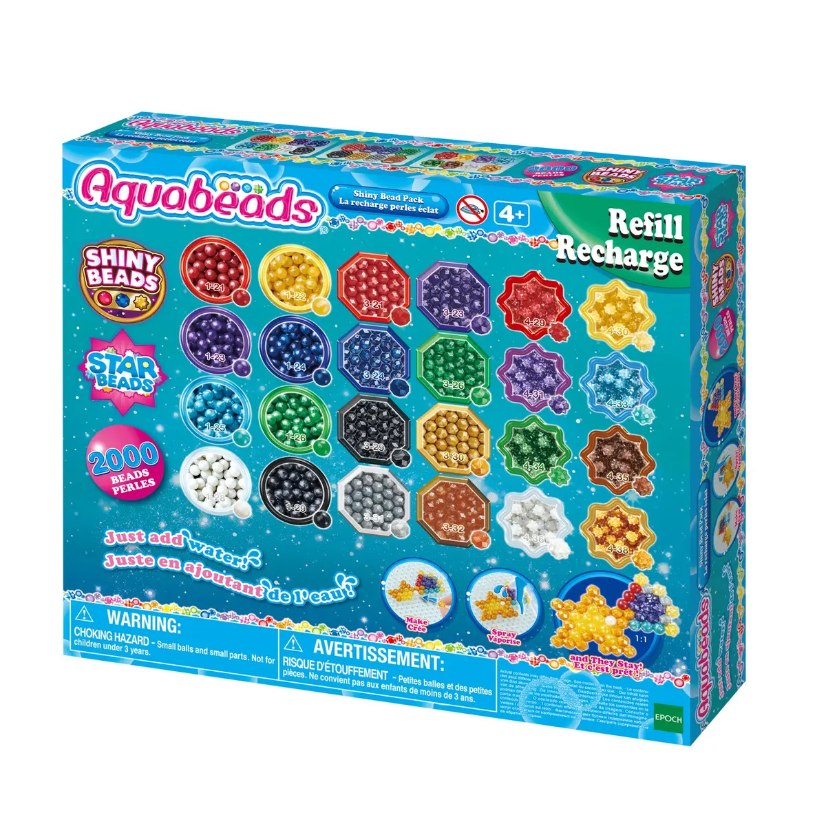 Aquabeads Spīdīgo pērlīšu komplekts no Epoch