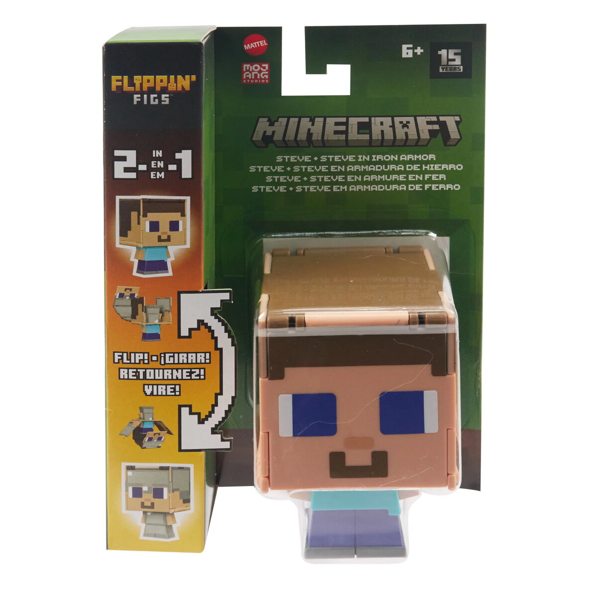 MATTEL Minecraft Flippin` Figs Kolekcionējama rotaļlieta