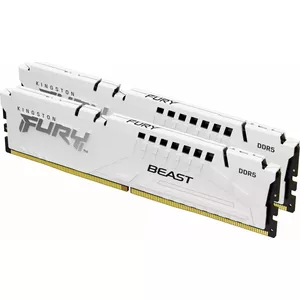 Оперативная память Kingston Technology DDR5 32GB 6400MT/s, белая