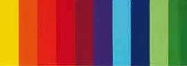 Crepe paper set Fiorello 10 colors, 2 sheets per color (MPN 190002)