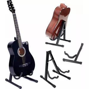 Guitar Stand Mozos GSTAND adjustable height lightweight metal tripod for acoustic and electric guitars