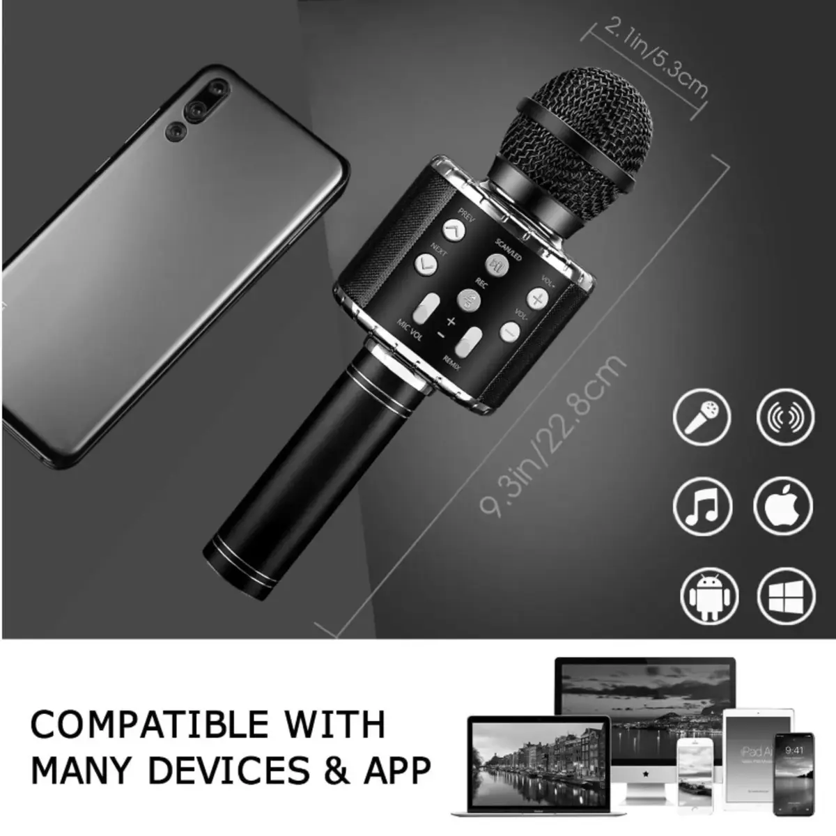 Микрофон iWear M85 Bluetooth Photo 5