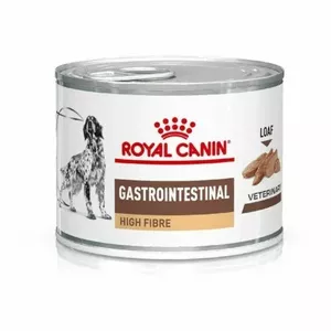 Mitrs suņu barības Royal Canin Gastrointestinal High Fibre Loaf 200 g — pieaugušiem suņiem, gaļas garša, atbalsts gremošanai