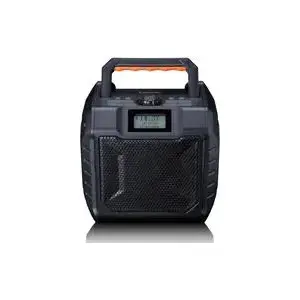 Portable digital radio Lenco ODR-160GY Grey FM/AM with digital tuner and compact design