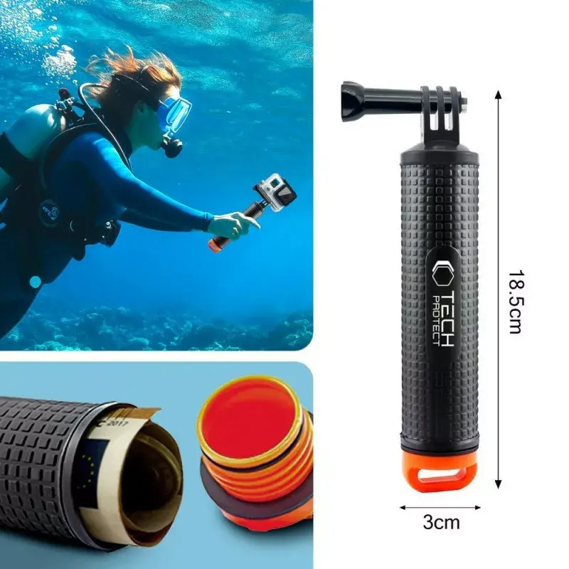 Tech-Protect GA100 float hand grip for GoPro Photo 5