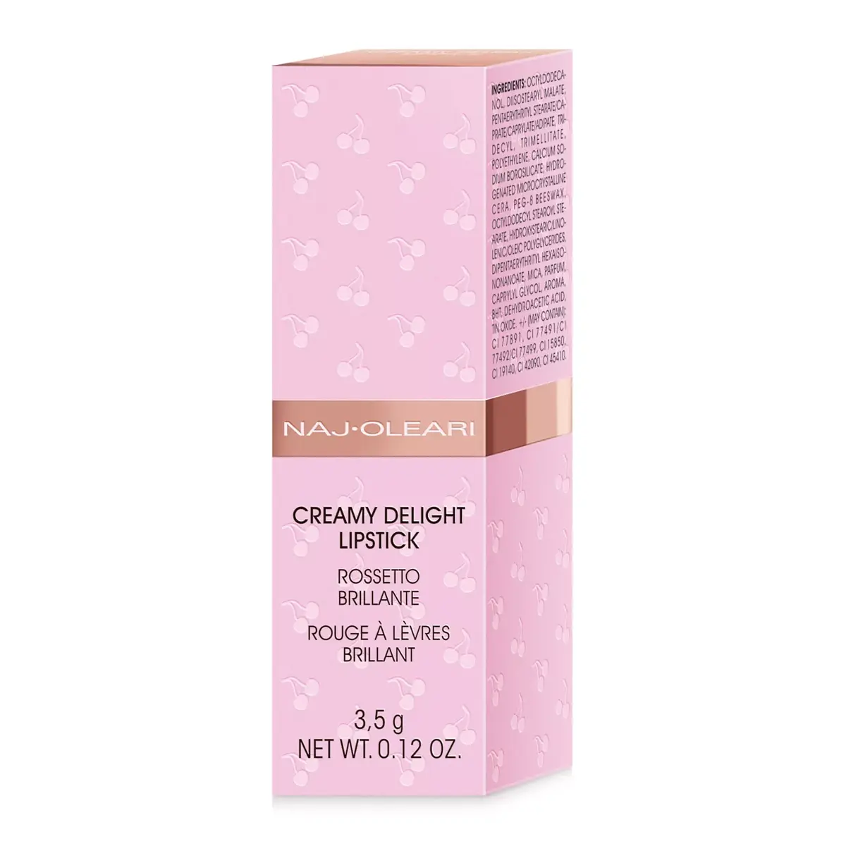 Lūpu krāsa Naj-Oleari Creamy Delight 17 Lacquer Red Photo 3