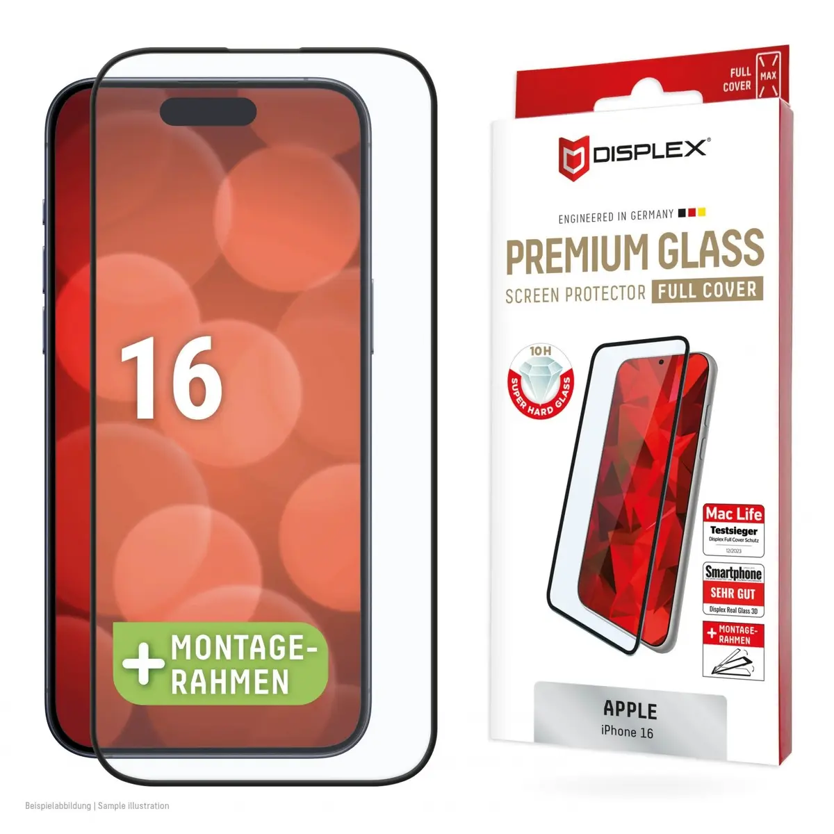 Displex Premium ekrāna aizsargstikls Apple iPhone